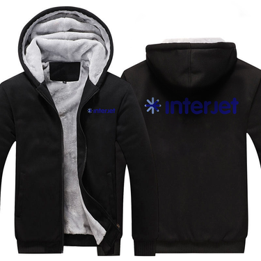 INTER JET AIRLINES JACKETS FLEECE SWEATSHIRT